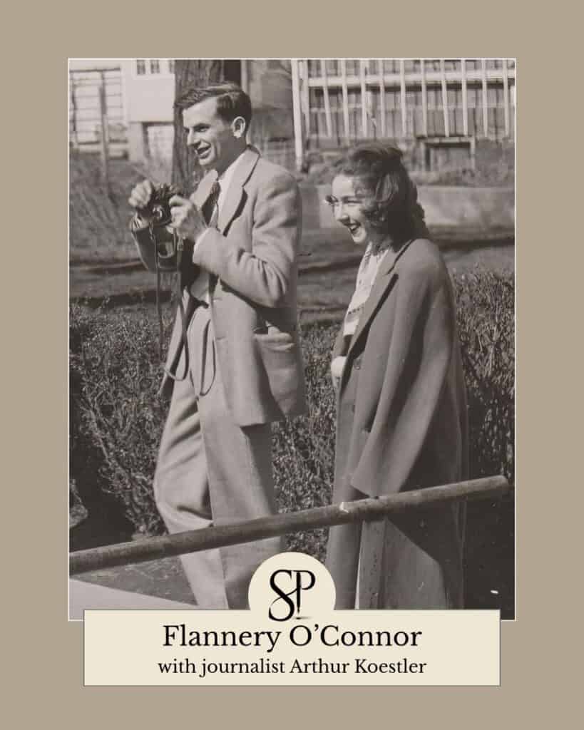Flannery O'Connor - Chronic illness awareness month - Smidgen Press