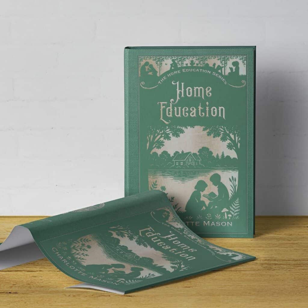Smidgen Press, Charlotte Mason Home Education series, Volume 1 text-based cover design